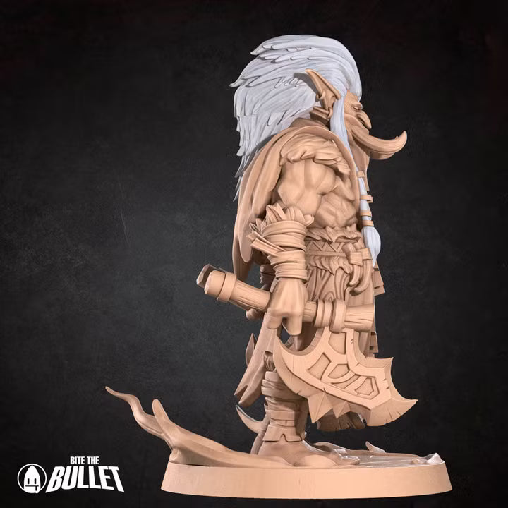 Troll Berserker, 2 Poses - Unpainted Miniature