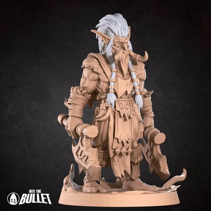 Troll Berserker, 2 Poses - Unpainted Miniature