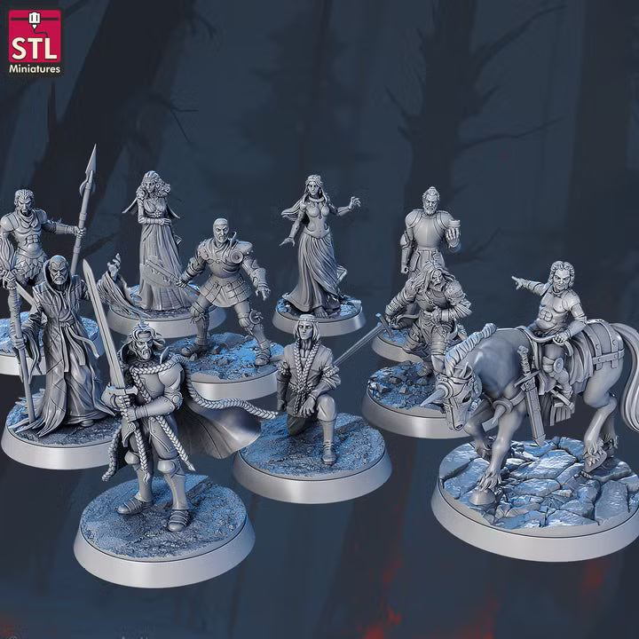 Excalibur Set - Unpainted Miniatures