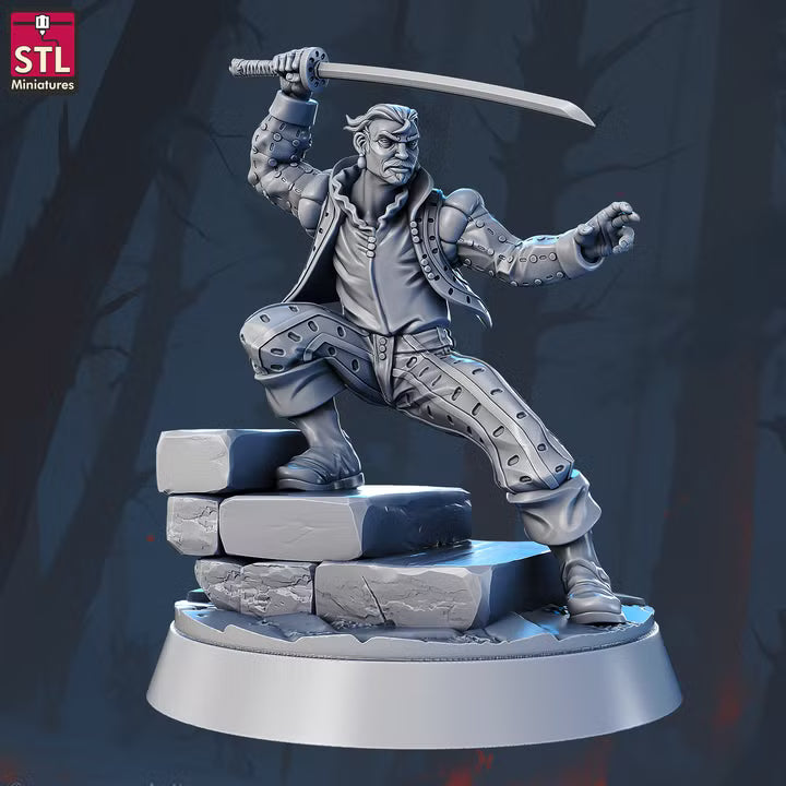 Highlander Set - Unpainted Miniatures