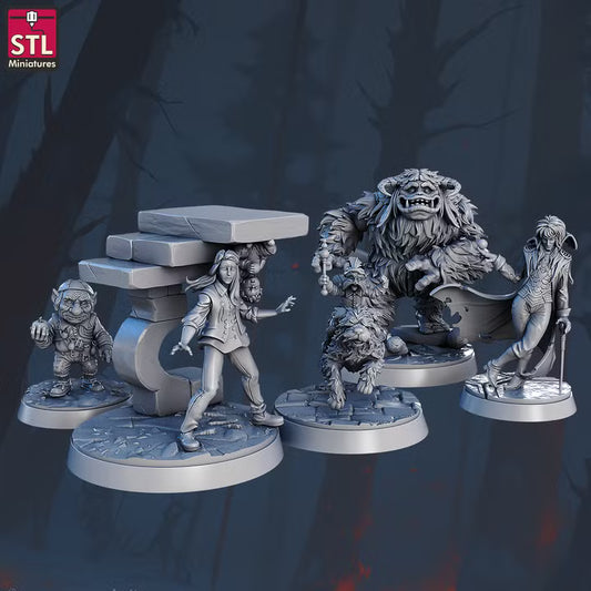 Labyrinth Set - Unpainted Miniatures