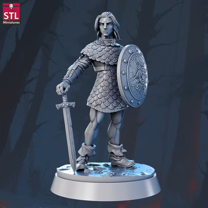 Legend Set - Unpainted Miniatures