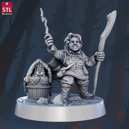 Willow Set - Unpainted Miniatures