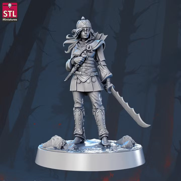 Willow Set - Unpainted Miniatures