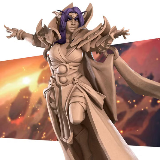 Void Elf Harbinger - Unpainted Miniature