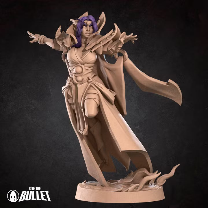 Void Elf Harbinger - Unpainted Miniature