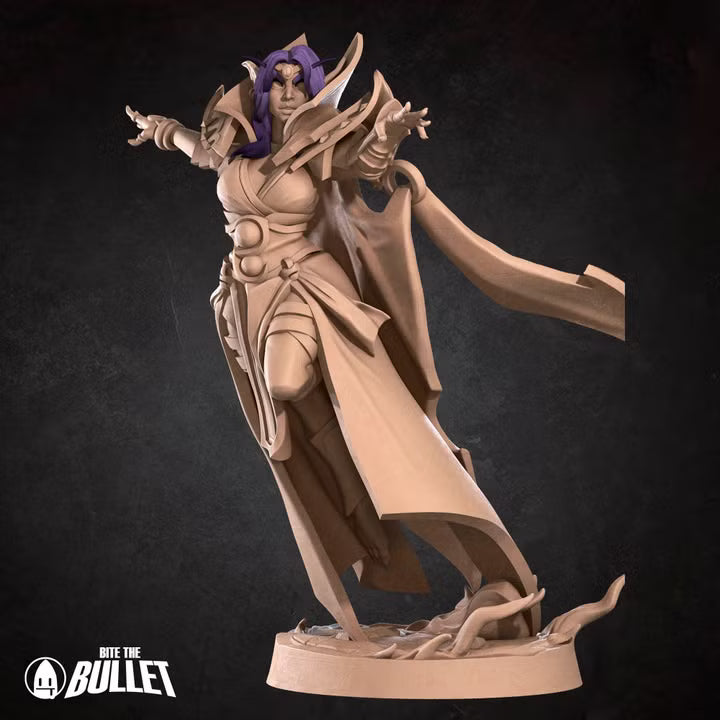 Void Elf Harbinger - Unpainted Miniature