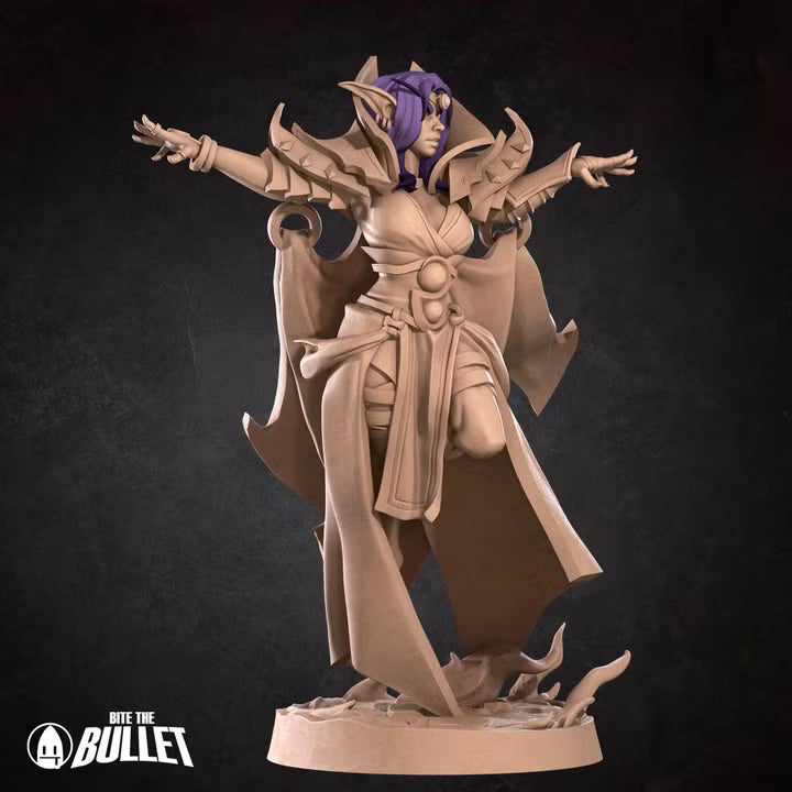 Void Elf Harbinger - Unpainted Miniature