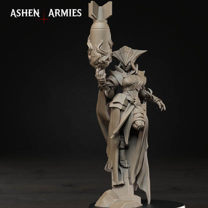 Artillery Witches, Hellbound Apostasy - Bullet Crusade - Unpainted Miniature