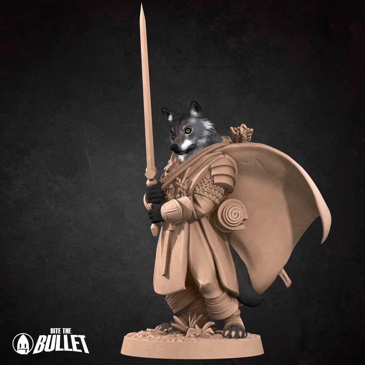 Wolf Folk Explorer - Unpainted Miniature