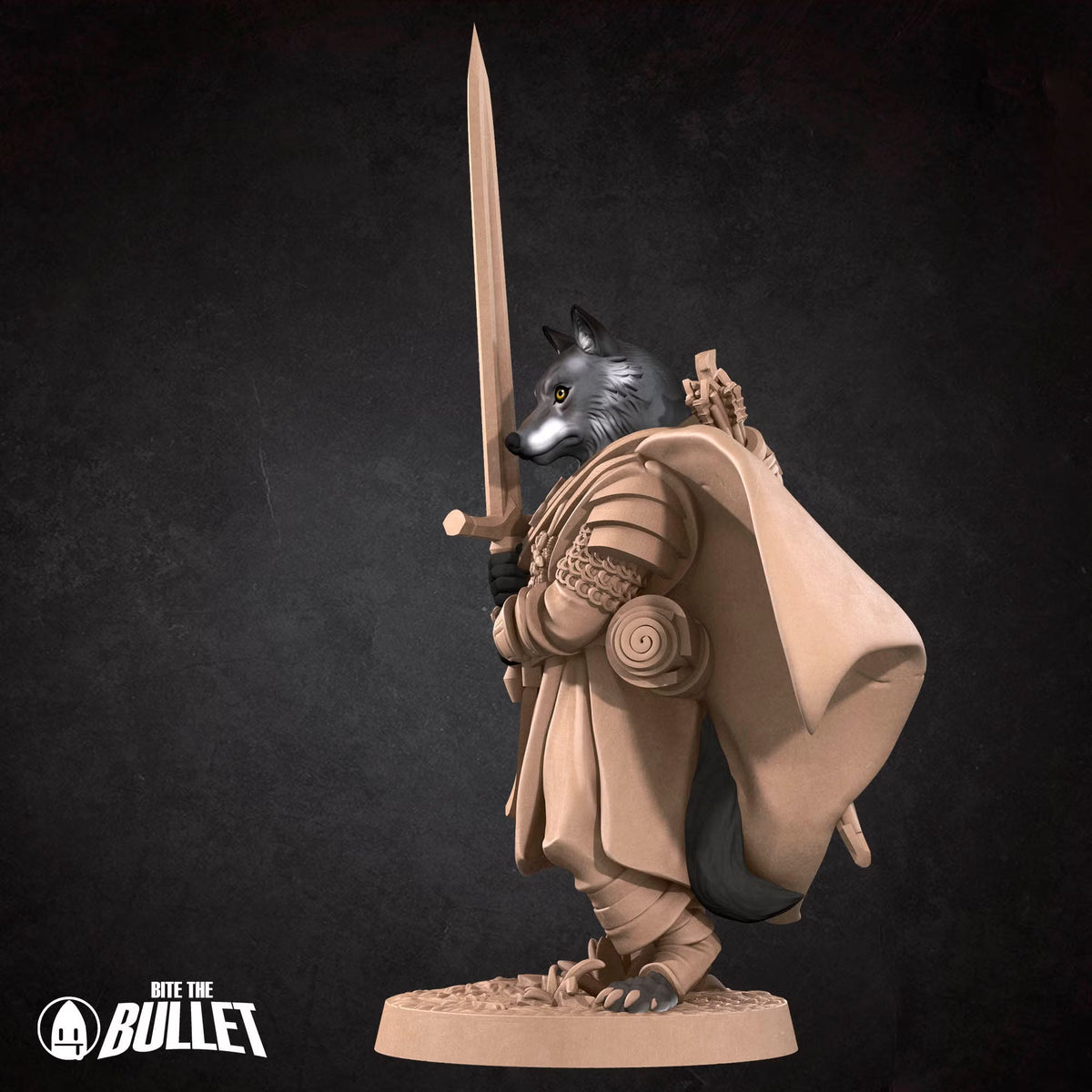 Wolf Folk Explorer - Unpainted Miniature