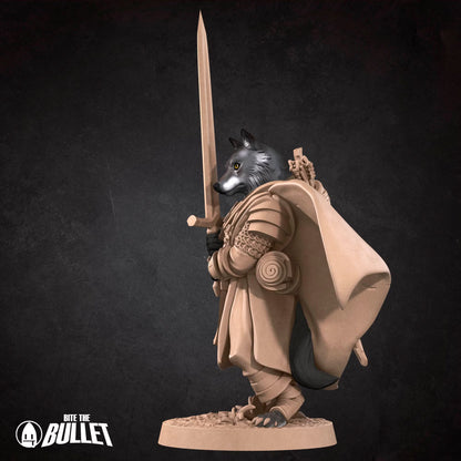 Wolf Folk Explorer - Unpainted Miniature