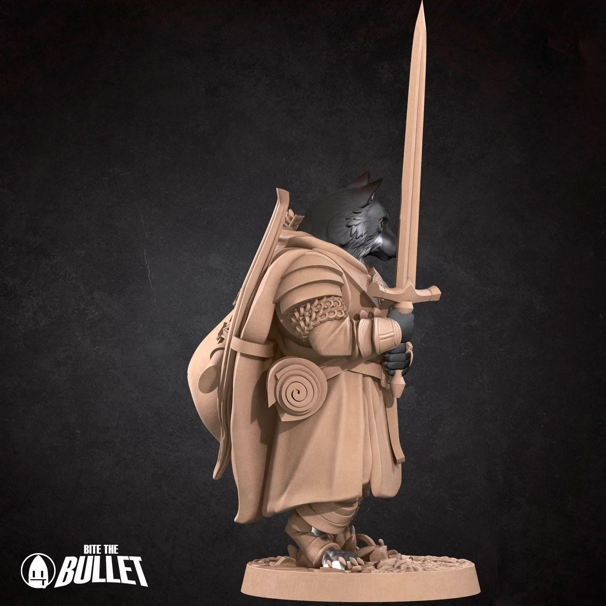 Wolf Folk Explorer - Unpainted Miniature