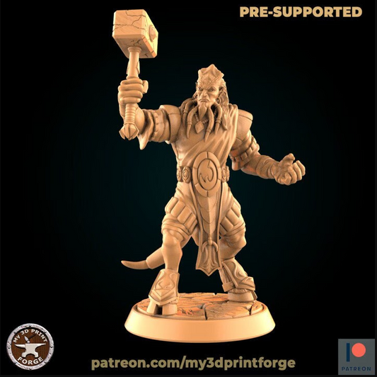 Draenei Shaman - Unpainted Miniature