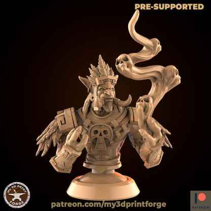 Troll Priest - Unpainted Miniature