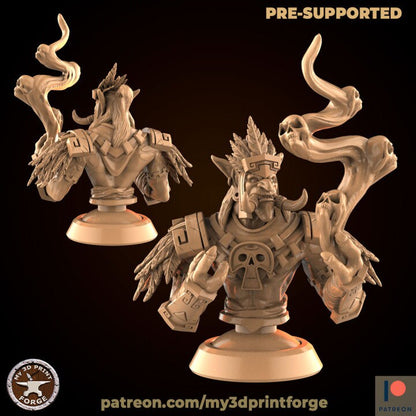Troll Priest - Unpainted Miniature