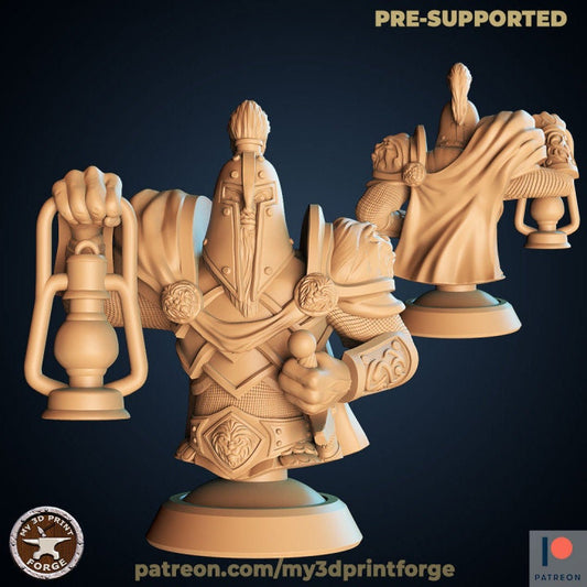 Human Paladin - Bust