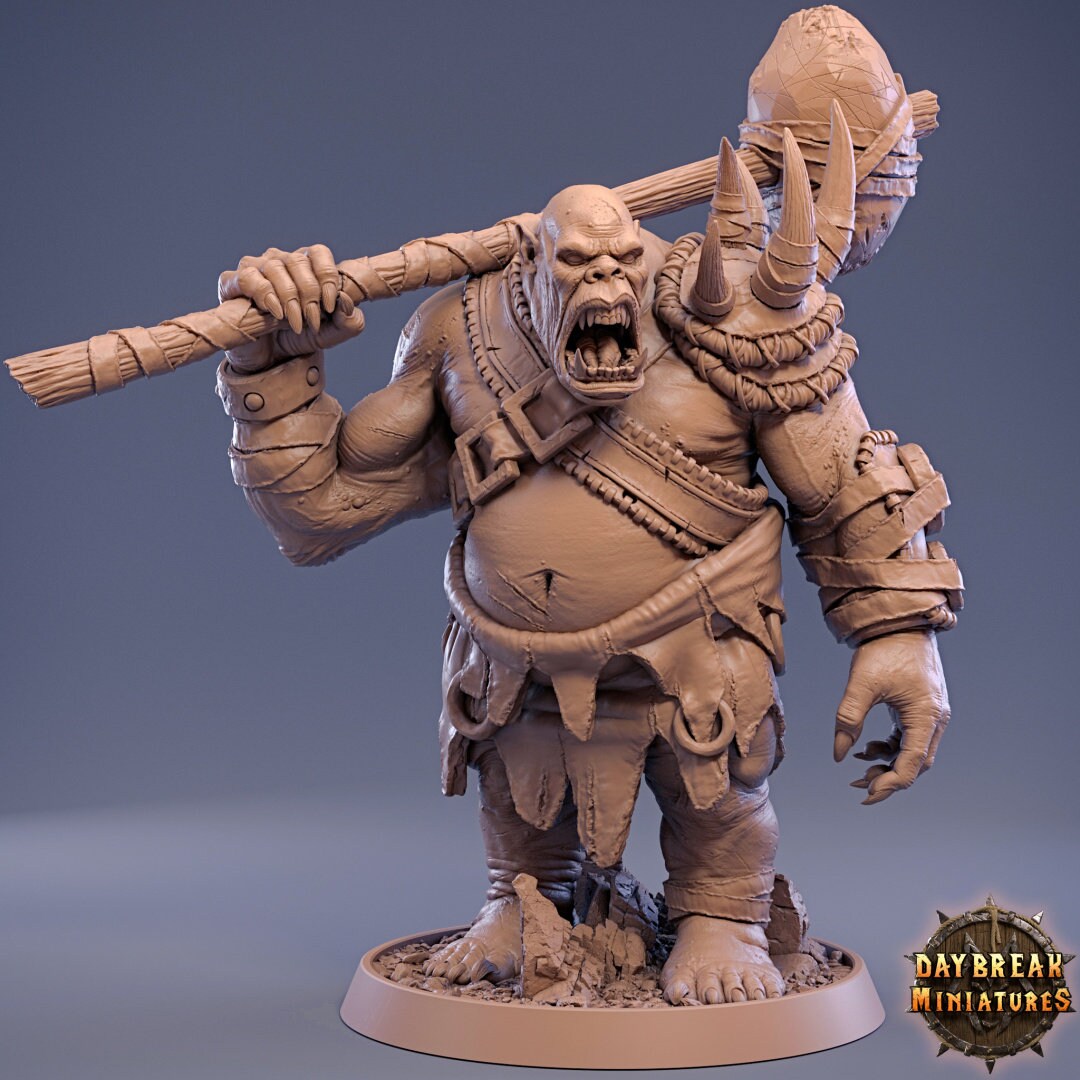 Ogre - 32mm Scale - Unpainted Miniature