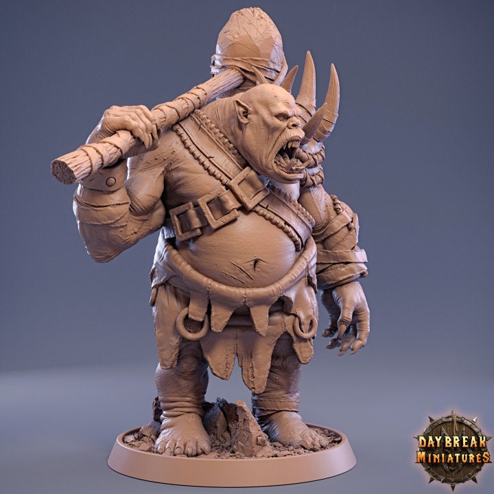 Ogre - 32mm Scale - Unpainted Miniature