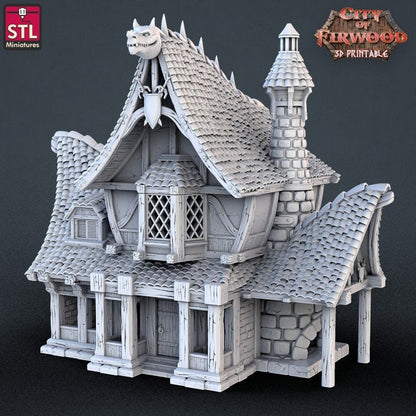 Weapon Store - Tabletop Terrain - Unpainted Miniature