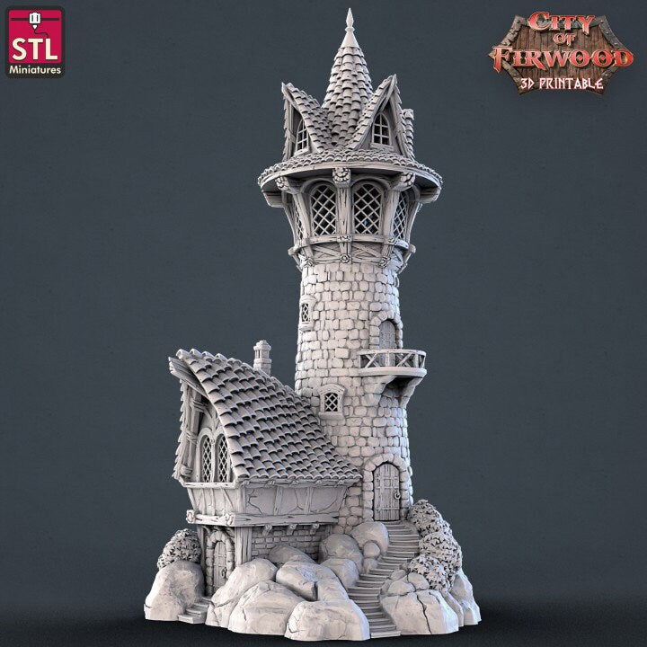 Wizard Tower - Tabletop Terrain