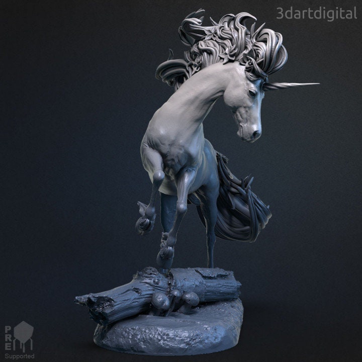 Unicorn - Unpainted Miniature