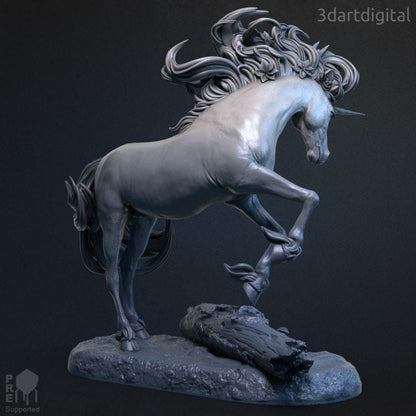 Unicorn - Unpainted Miniature