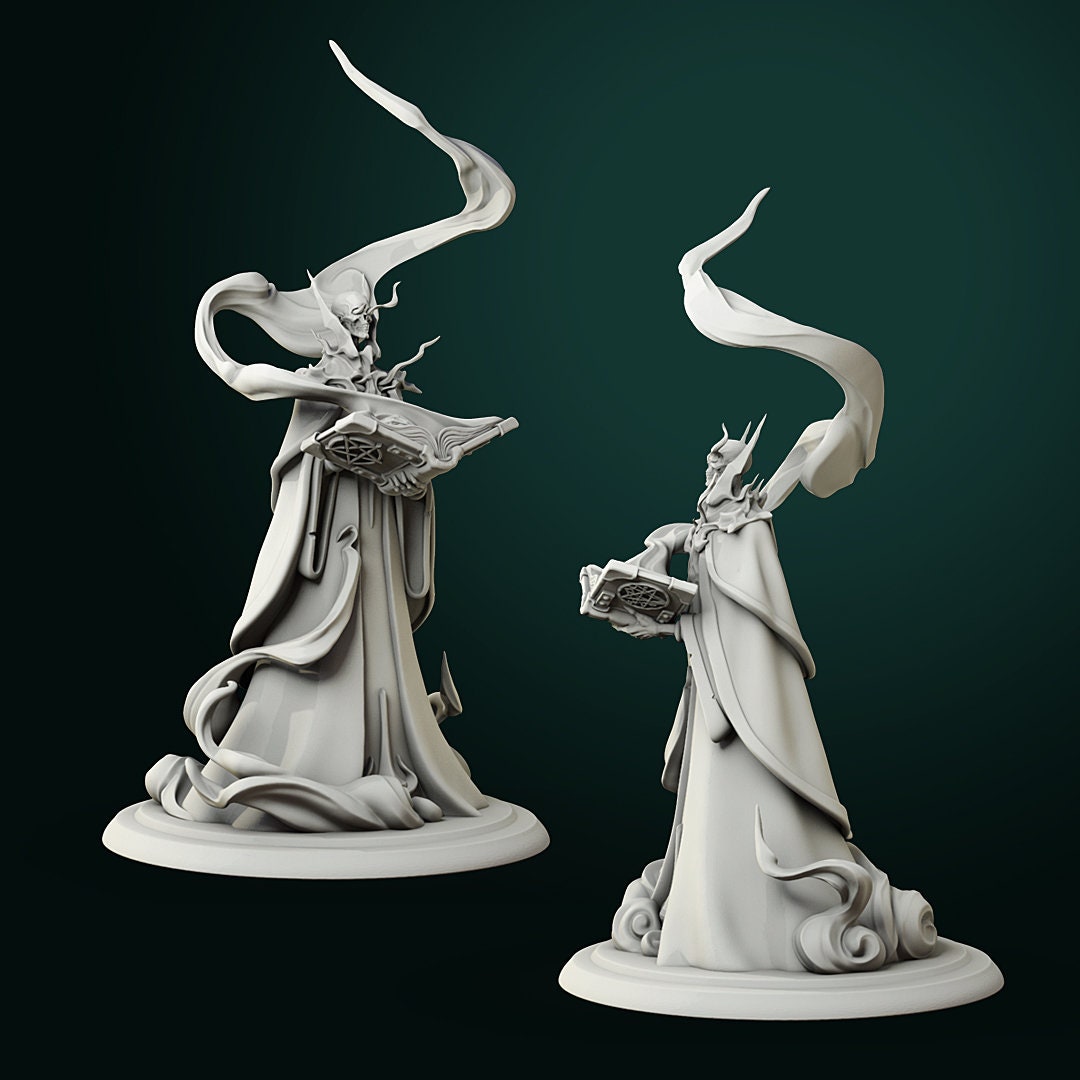 Lich - 32mm Scale - Unpainted Miniature