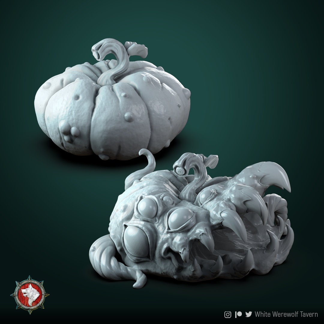 Pumpkin Mimics - Unpainted Miniature