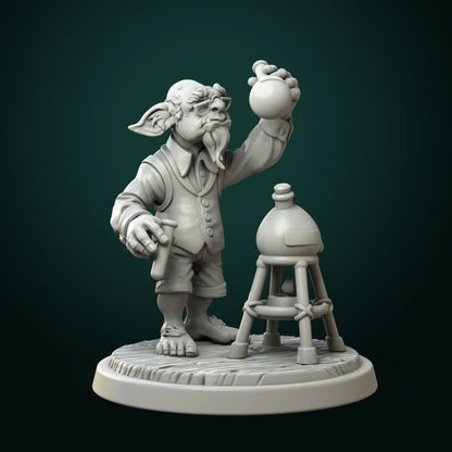 Goblin Alchemist - Unpainted Miniature