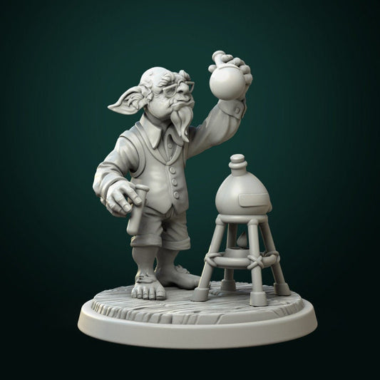 Goblin Alchemist - Unpainted Miniature