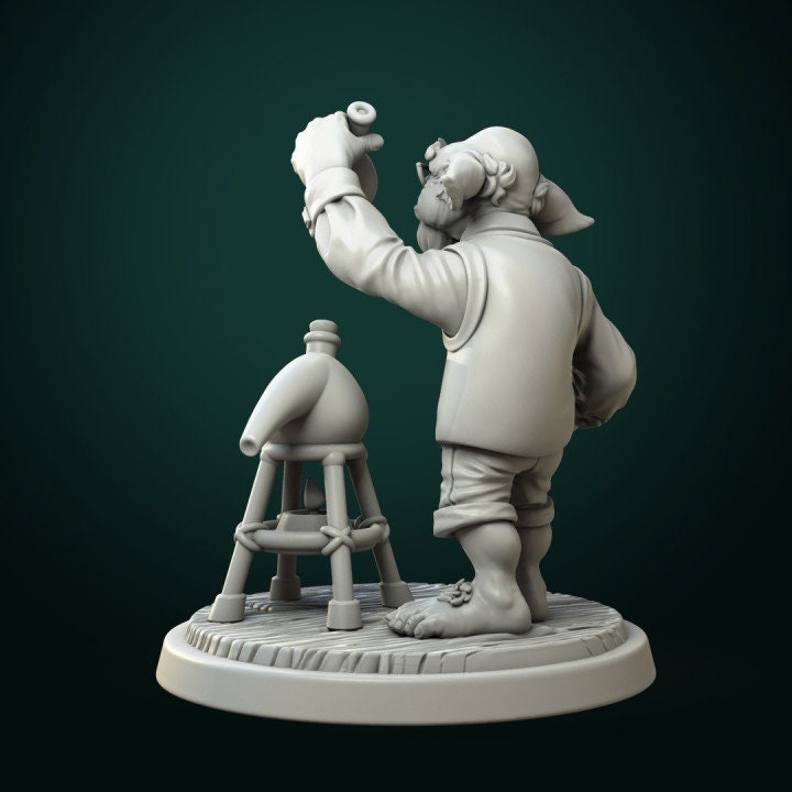 Goblin Alchemist - Unpainted Miniature