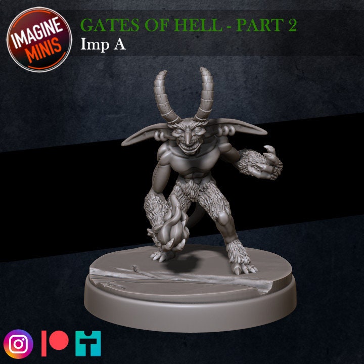 Imp - Unpainted Miniature