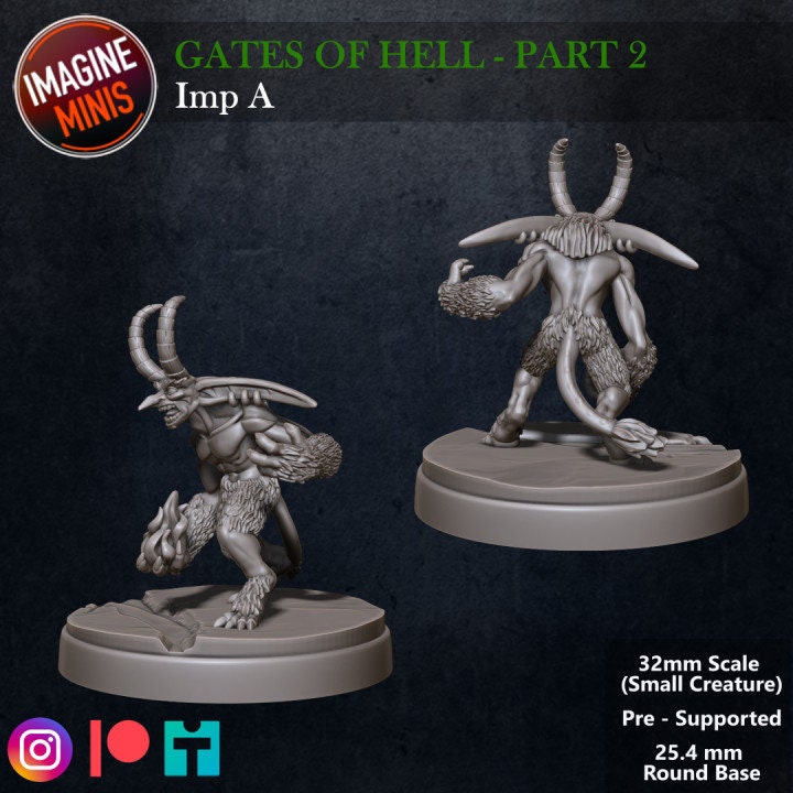 Imp - Unpainted Miniature