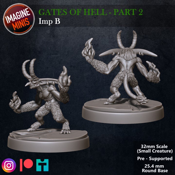 Imp - Unpainted Miniature