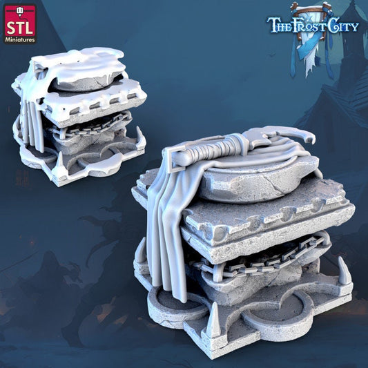 Weapon Pile 3 - Treasure Token - Unpainted Miniature