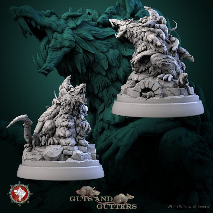 Rat Mother - 32mm Scale - Unpainted Miniature