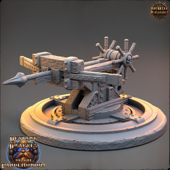 Ballista - Siege Weapon - Unpainted Miniature