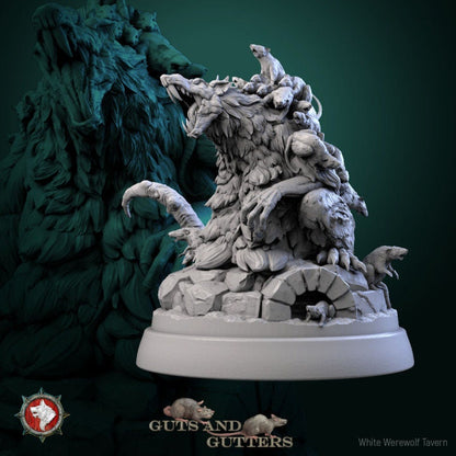 Rat Mother - 32mm Scale - Unpainted Miniature