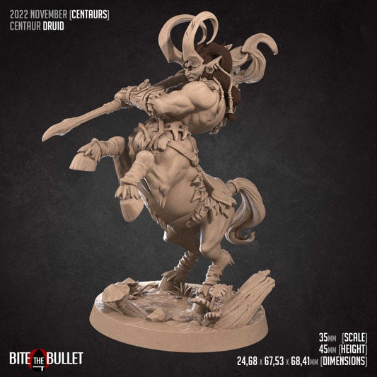 Centaur Druid - Unpainted Miniature