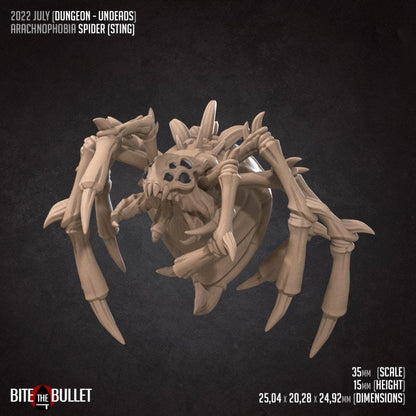 Spiders - 32mm, 35mm Scale - Unpainted Miniature
