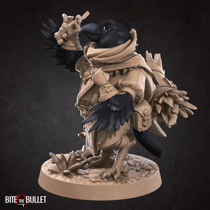 Berry, the Kenku Forager - Unpainted Miniature