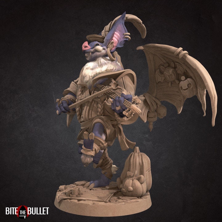Marcia, the Batfolk Puppeteer - Unpainted Miniature