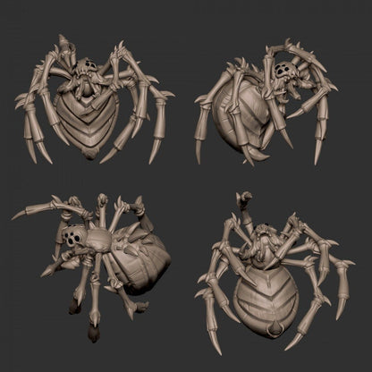 Spiders - 32mm, 35mm Scale - Unpainted Miniature