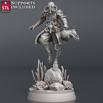 Divers - Dark Waters - Neverdawn Chronicles - Unpainted Miniature