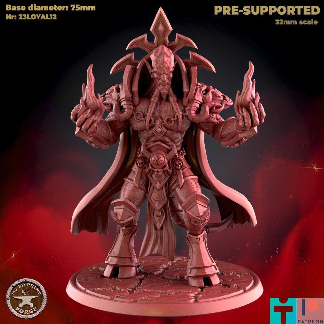 Demon Lord - Unpainted Miniature