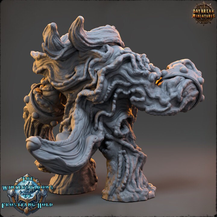 Glacierflame Guardian - The Wintershadows of Frostfang Hold - Unpainted Miniature