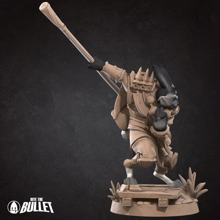 Rabbitfolk Monk - Unpainted Miniature