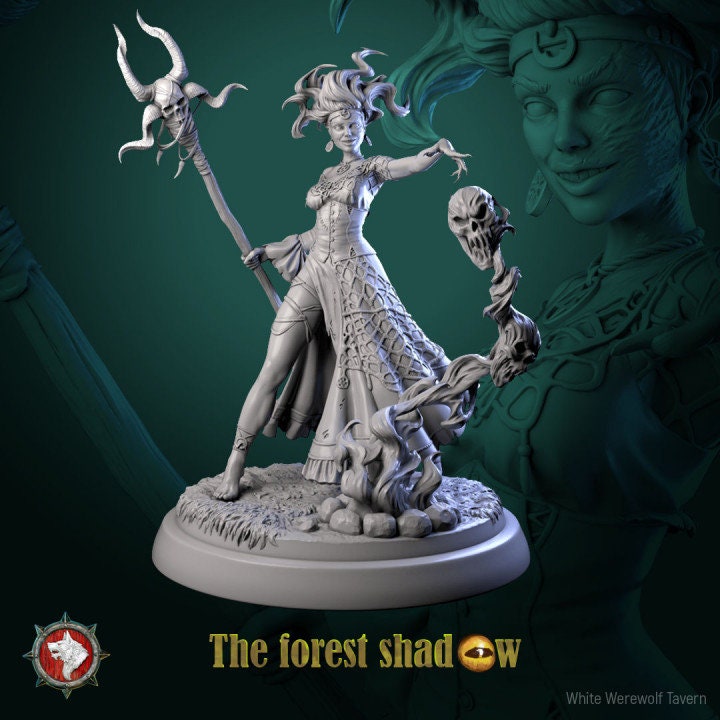 Sue - The Forest Shadow Set - Unpainted Miniature