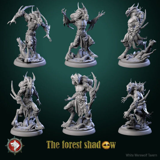 Wendigos - 6 Poses - Unpainted Miniatures